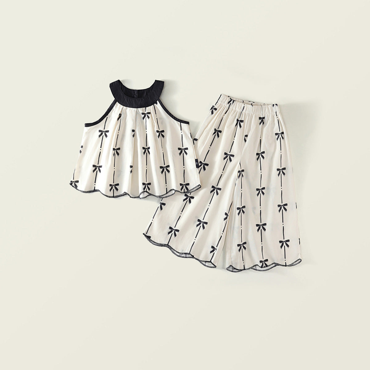 Girl's Stylish Cotton Print Set