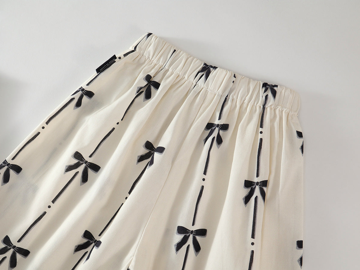 Girl's Stylish Cotton Print Set