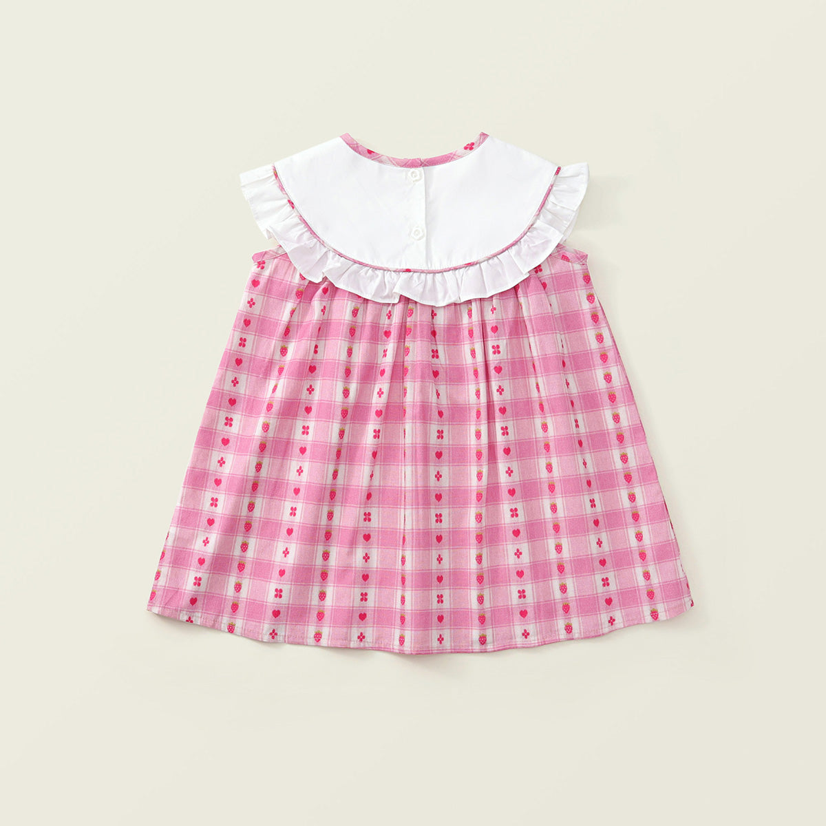 Girl's Floral Embroidered Sundress