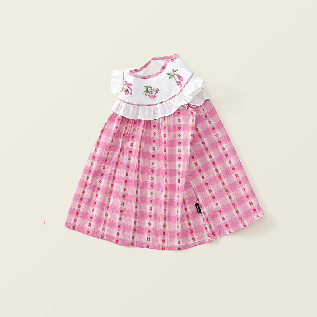 Girl's Floral Embroidered Sundress