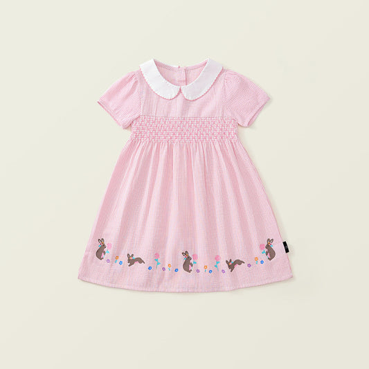 Girl's Embroidered Western-Style Dress