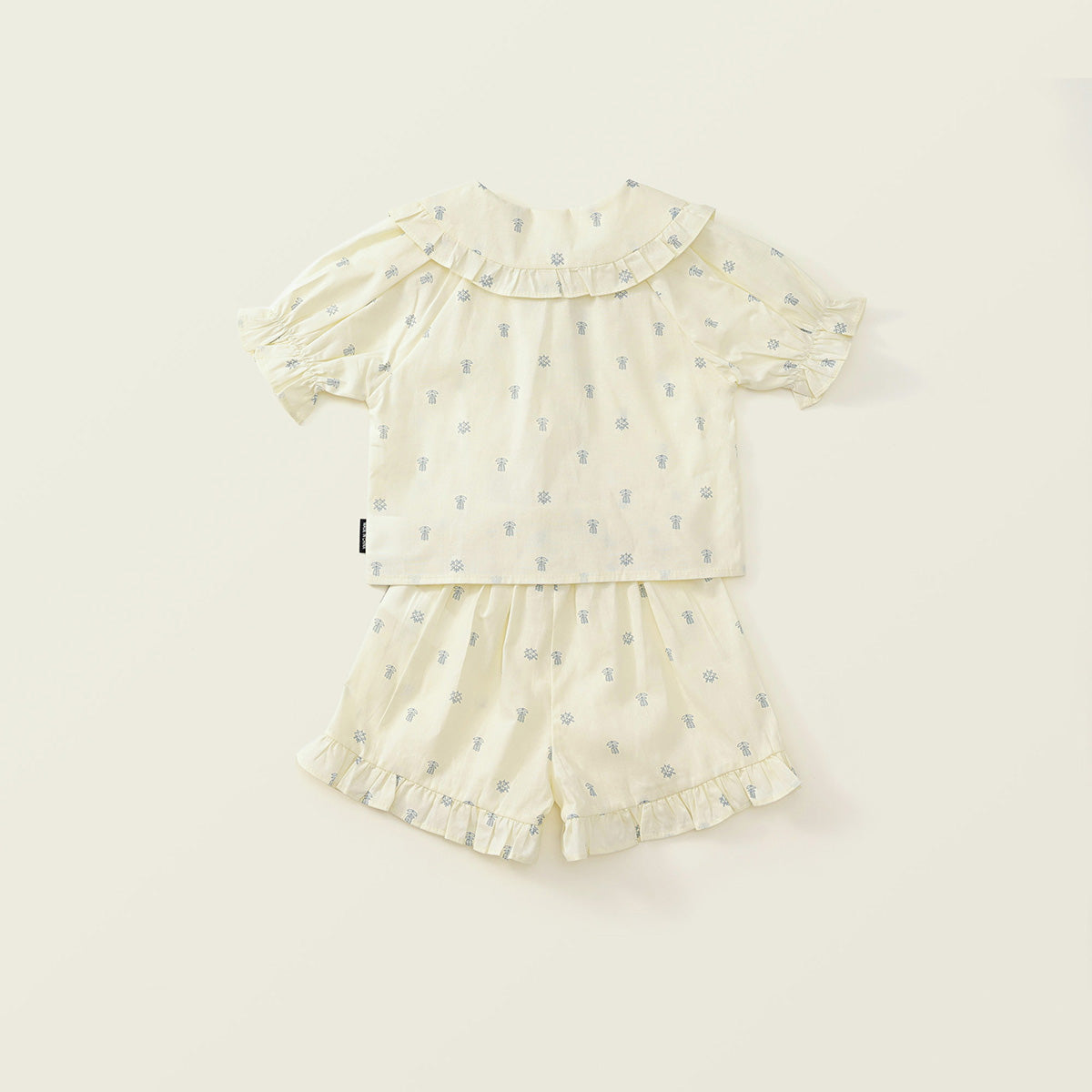 Girl's Floral Lapel Set