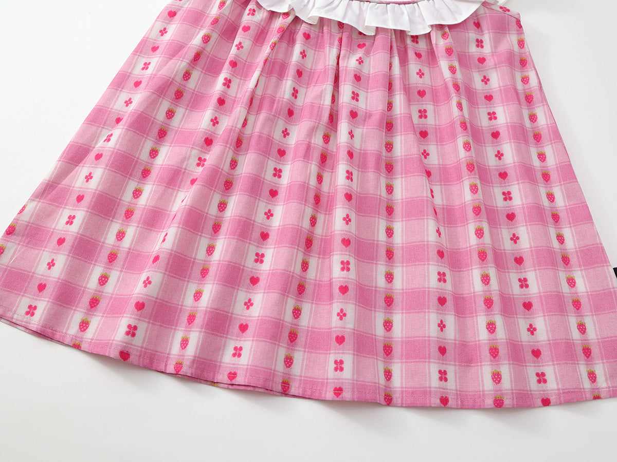 Girl's Floral Embroidered Sundress