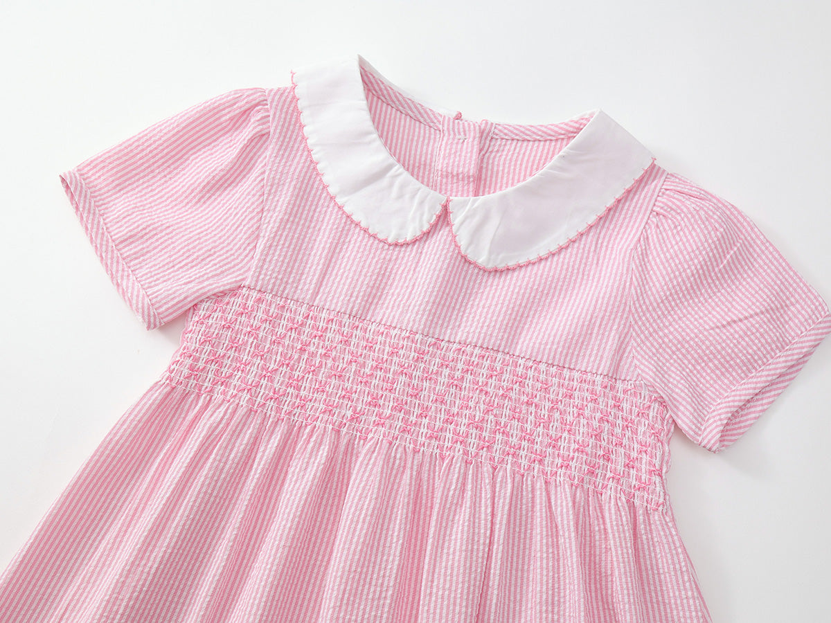 Girl's Embroidered Western-Style Dress