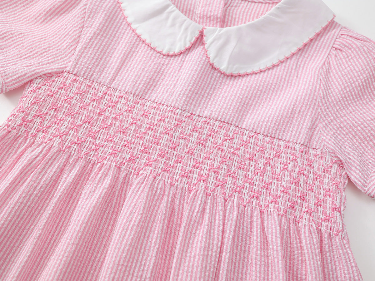 Girl's Embroidered Western-Style Dress