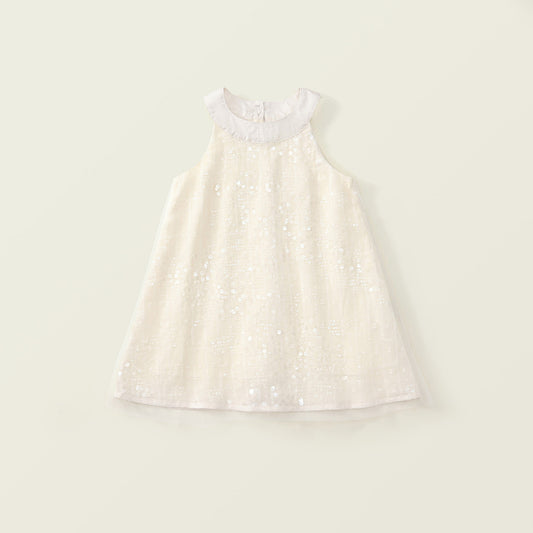 Girl's Sequin Sleeveless Dress
