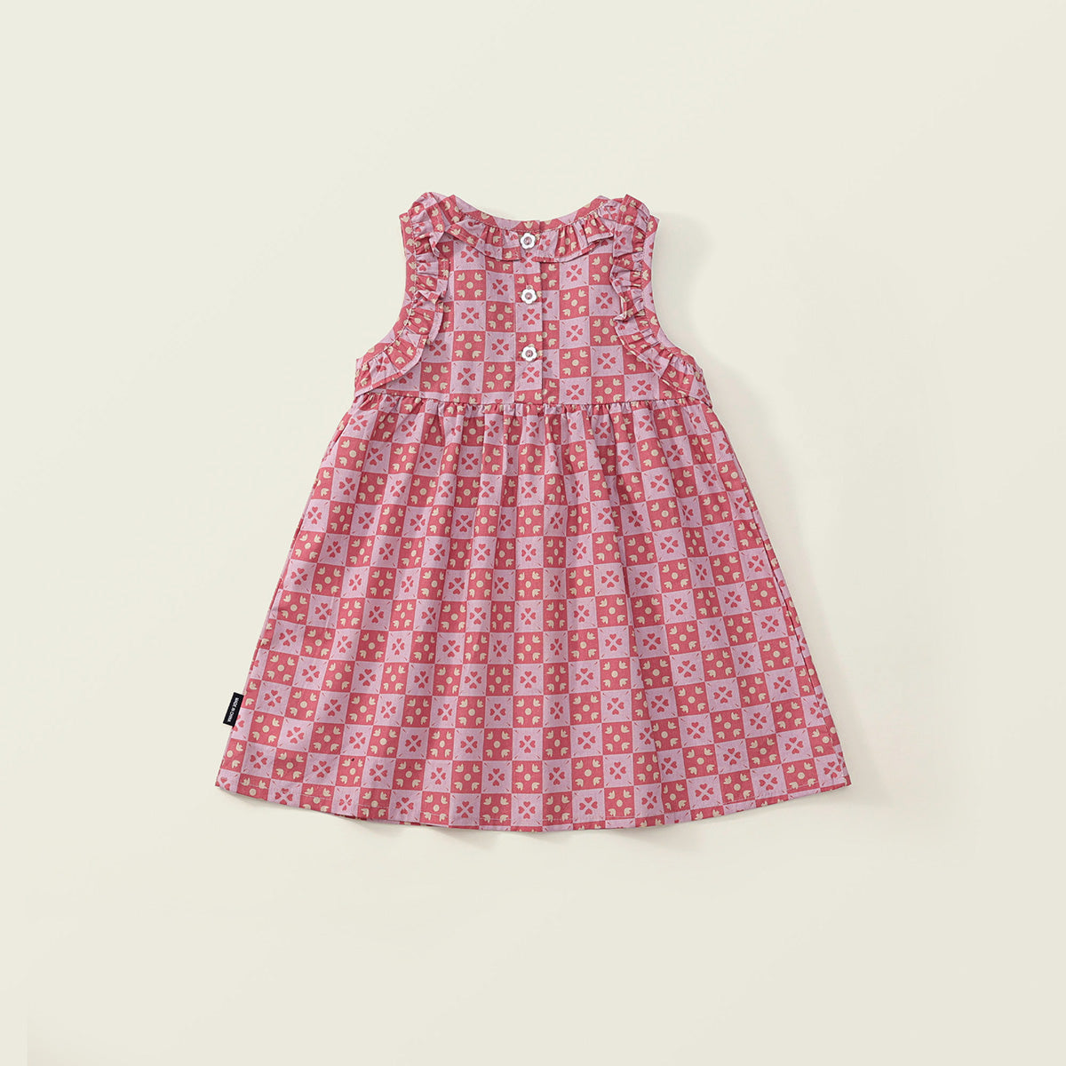 Girl's Embroidered Floral Sundress