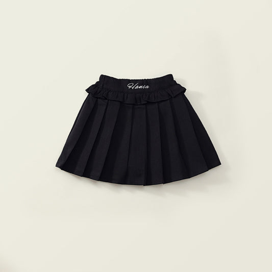 Girl's School Style Pleated Skirt