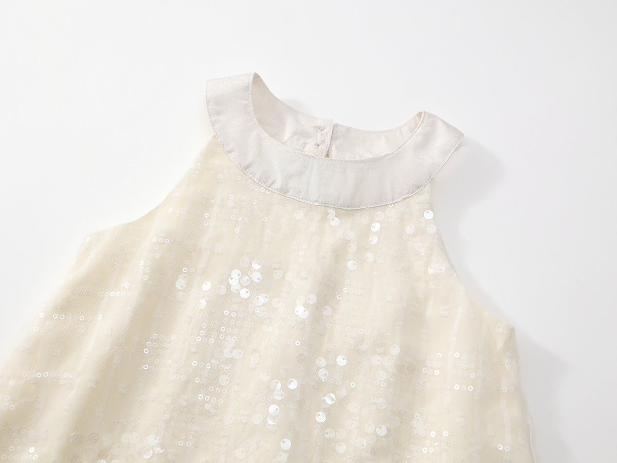 Girl's Sequin Sleeveless Dress