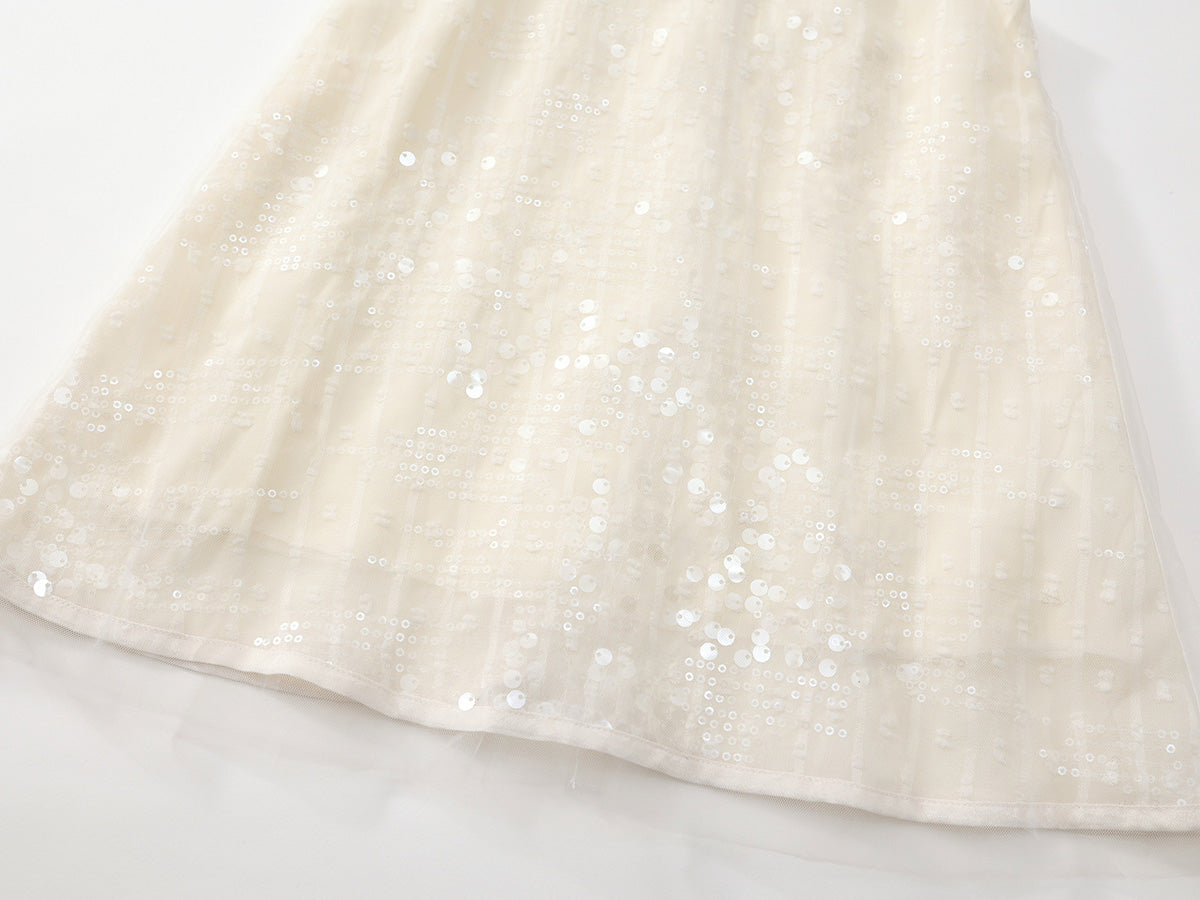 Girl's Sequin Sleeveless Dress