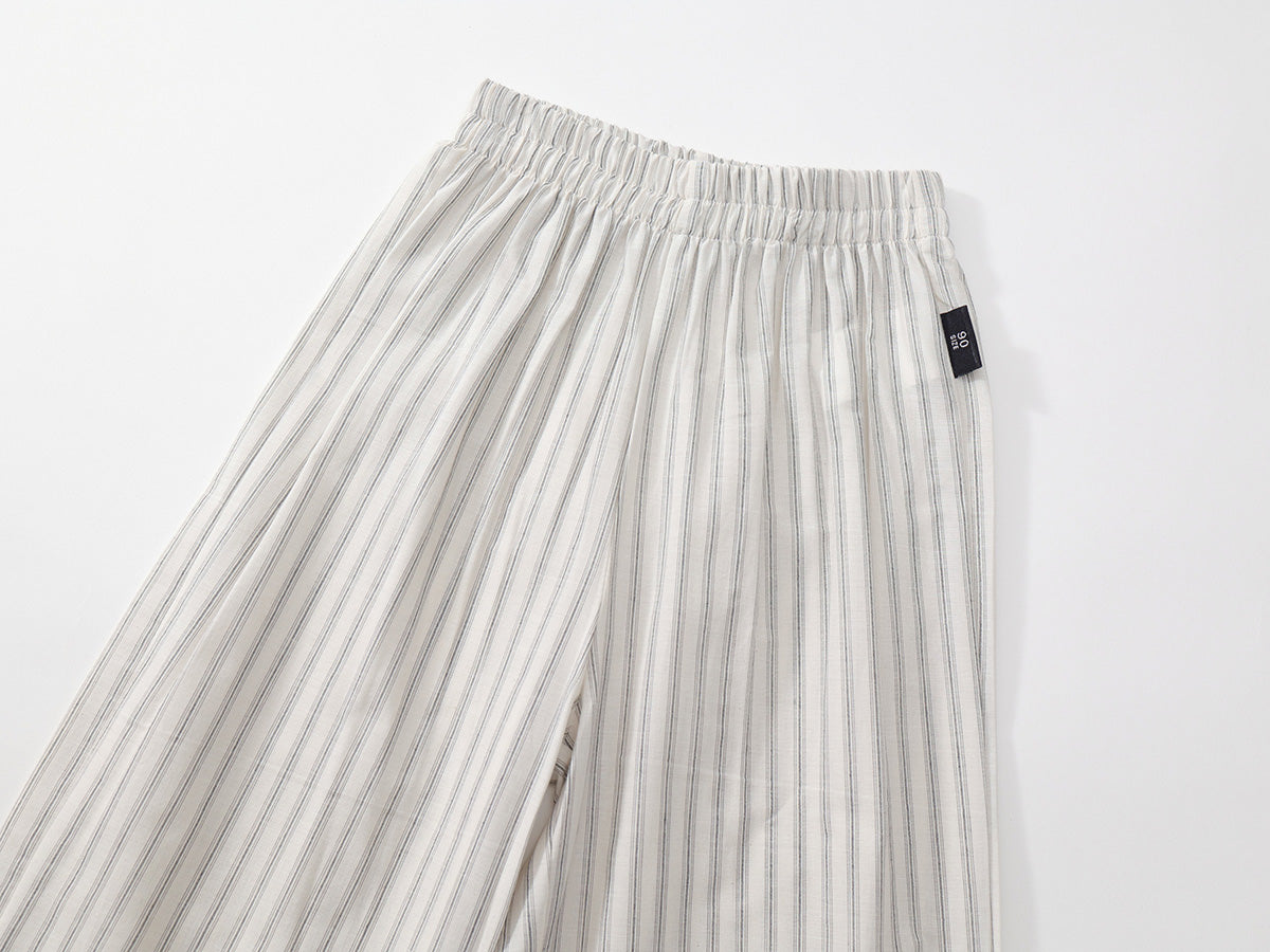 Girl's Sleeveless Stripe Set