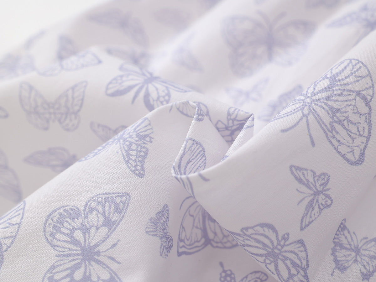 Girl's Butterfly Smocked Dress