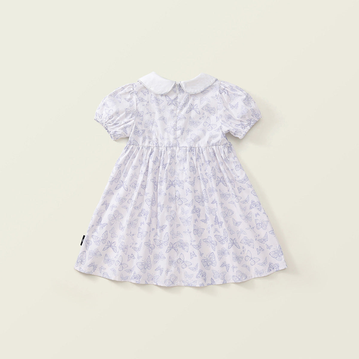 Girl's Butterfly Smocked Dress