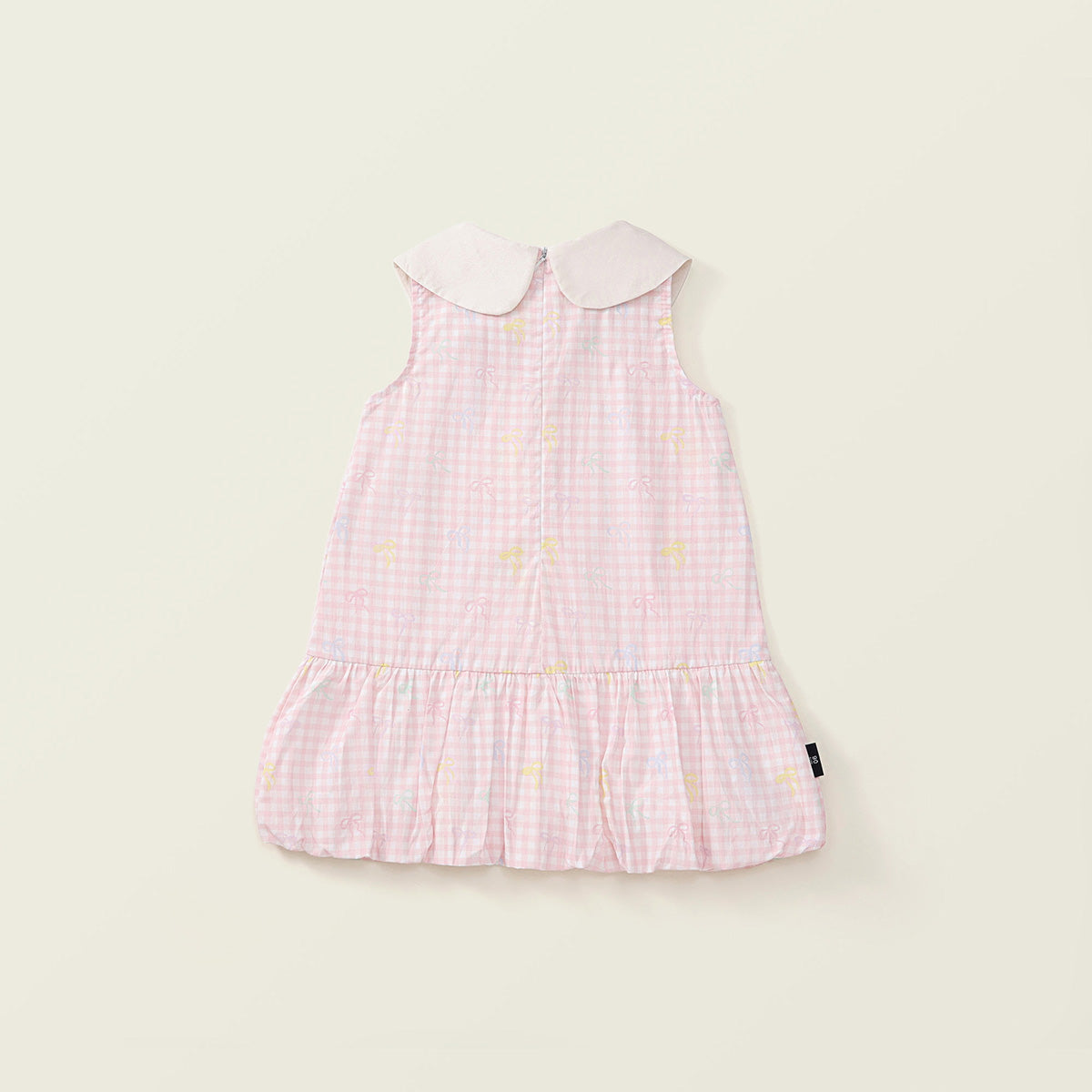 Girl's Bow-Collar Sundress