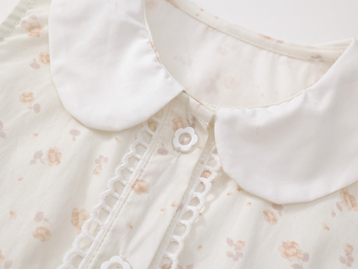 Girl's French Floral Dress