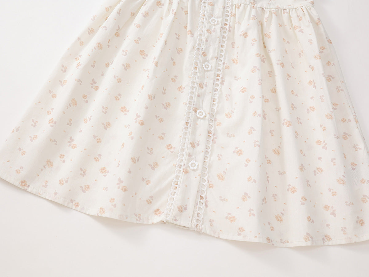 Girl's French Floral Dress