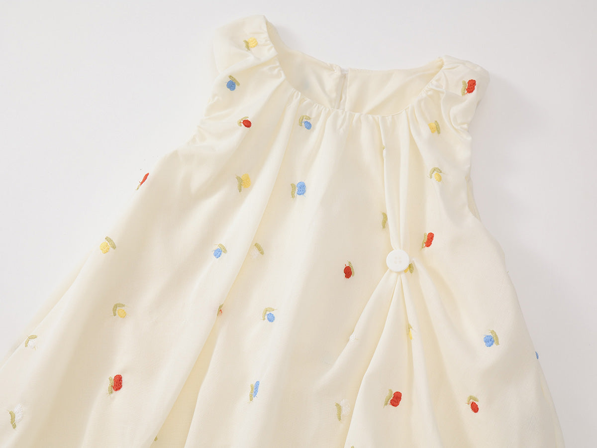 Girl's Floral Sundress - 2025 Summer New Arrival