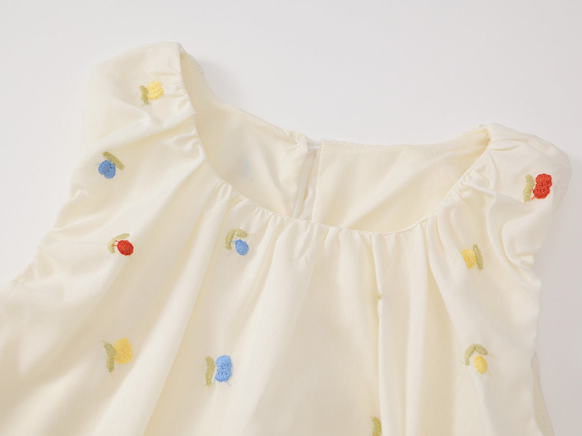 Girl's Floral Sundress - 2025 Summer New Arrival