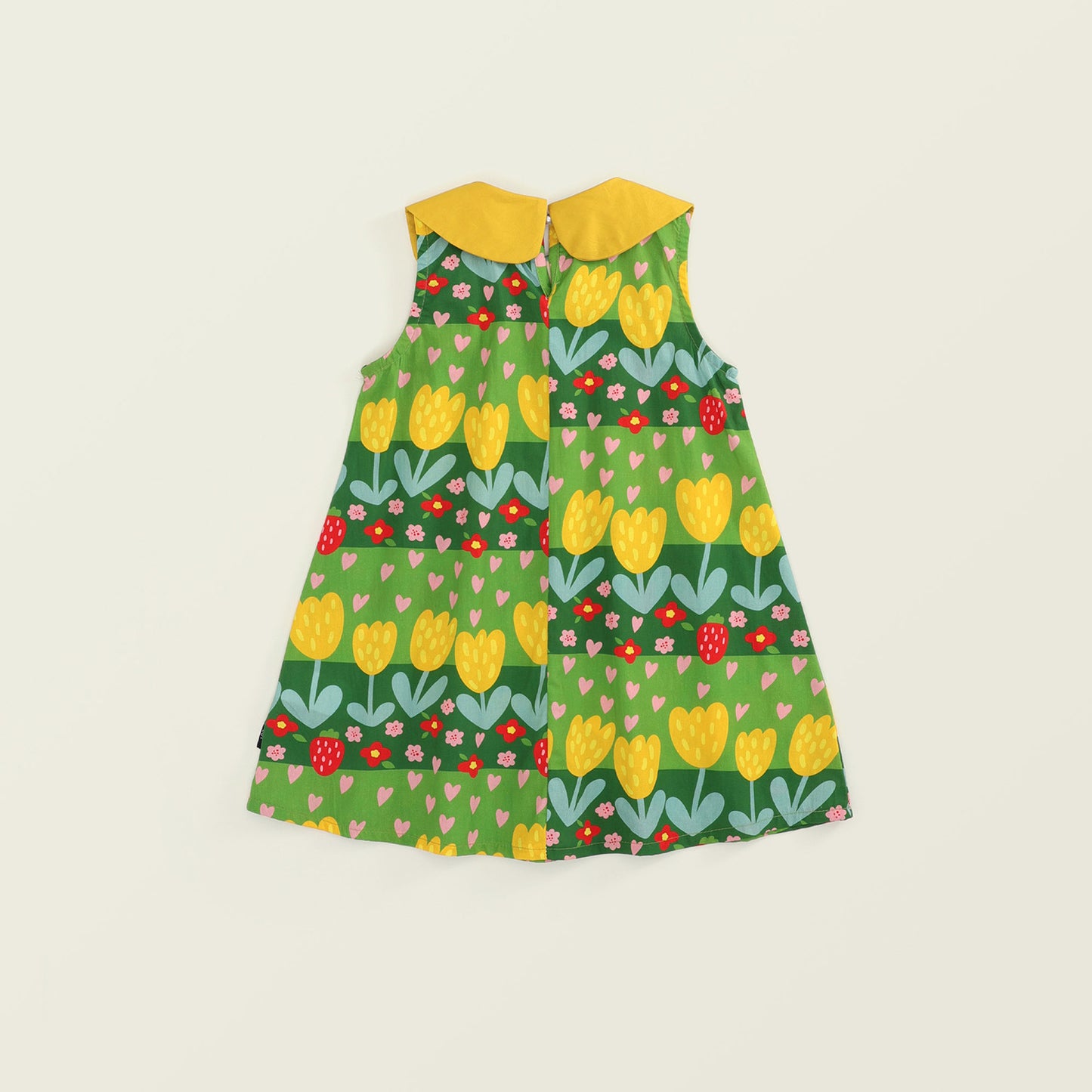 Girl's Floral Sleeveless Dress