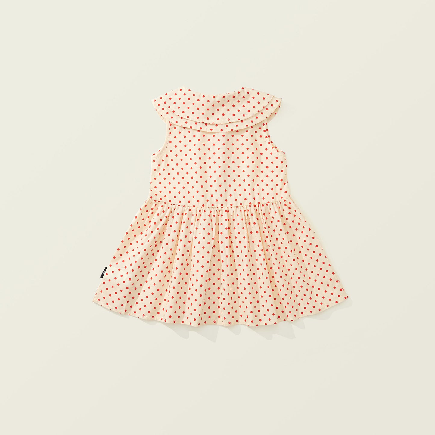 Girls Korean-Style Sweet Doll Collar Sleeveless Vest Dress