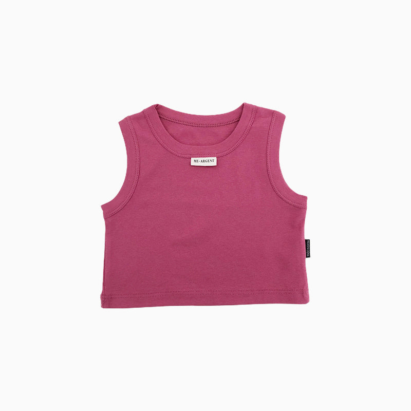 Girl's Sleeveless Knit Top