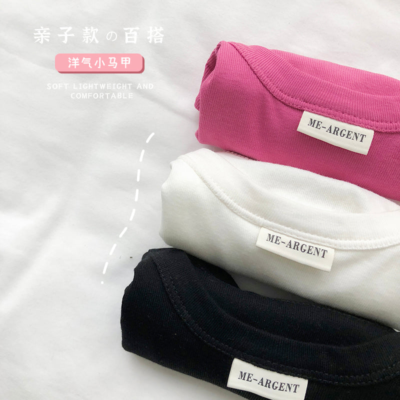 Girl's Sleeveless Knit Top