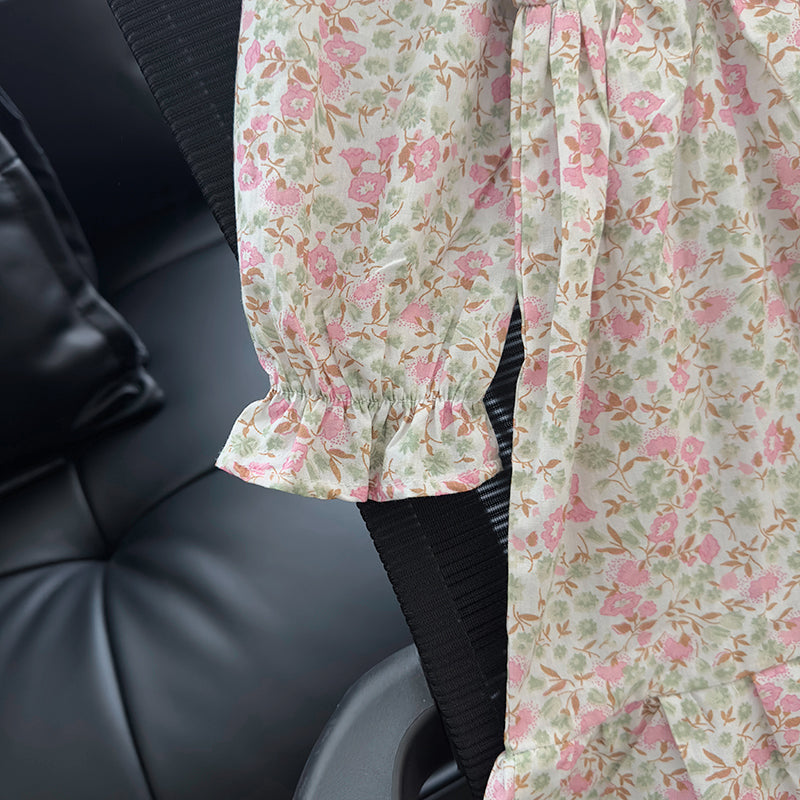 Girls Autumn Floral Dress