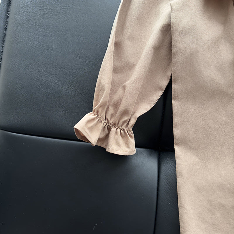 Girls' Embroidered Autumn Dress