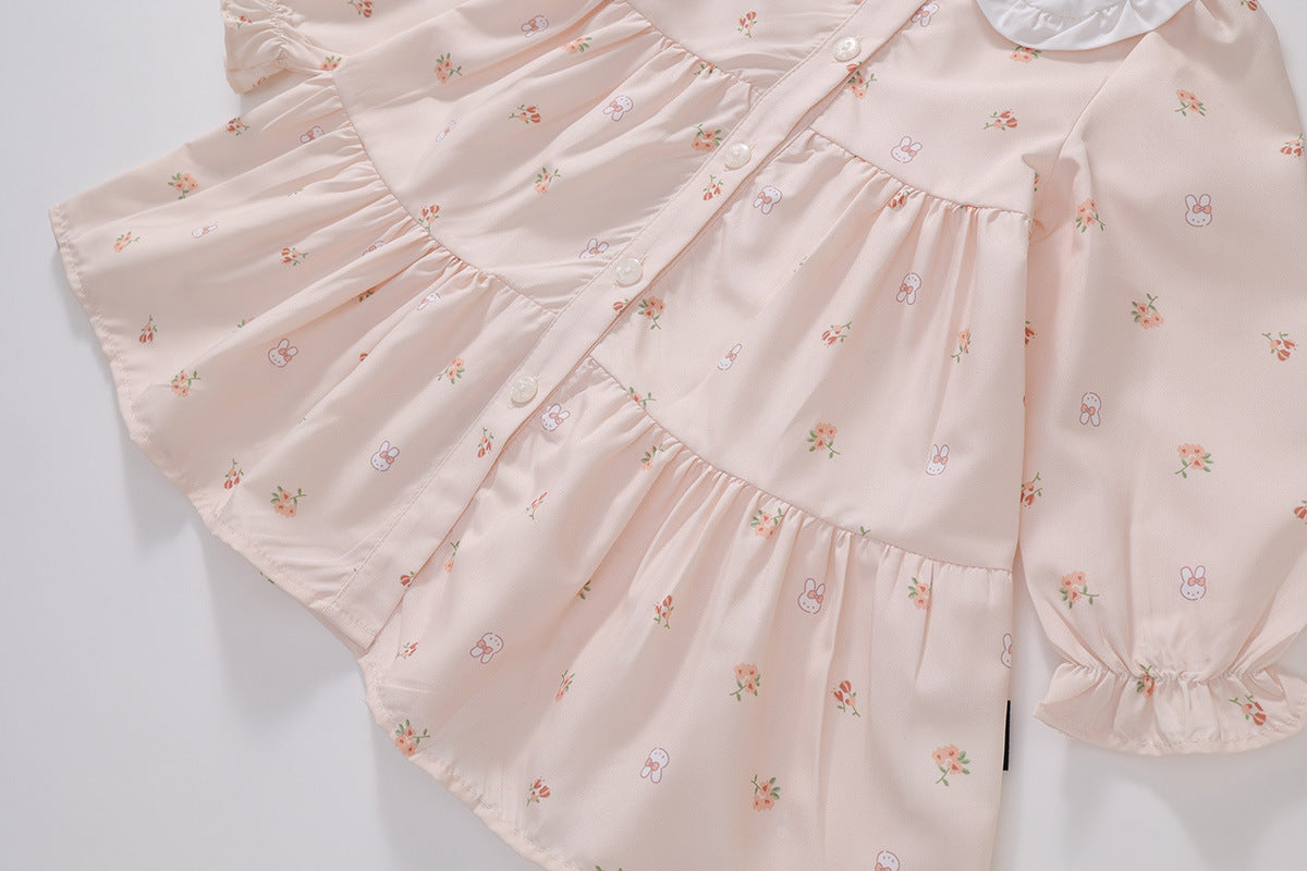 Girls' Embroidered Dress