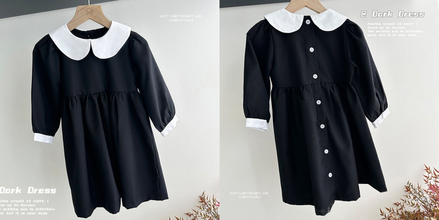 Girls' College Style Autumn Dress