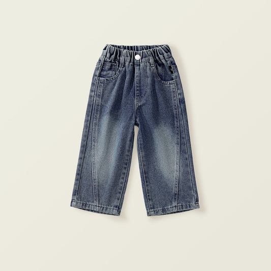 Girls Character Patchwork Jeans