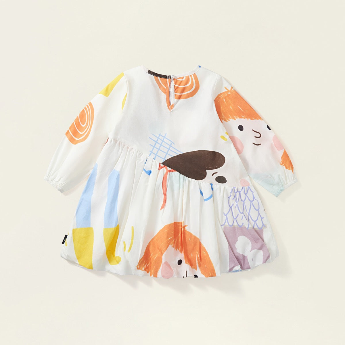 Girls New Cartoon Graffiti Princess Dress