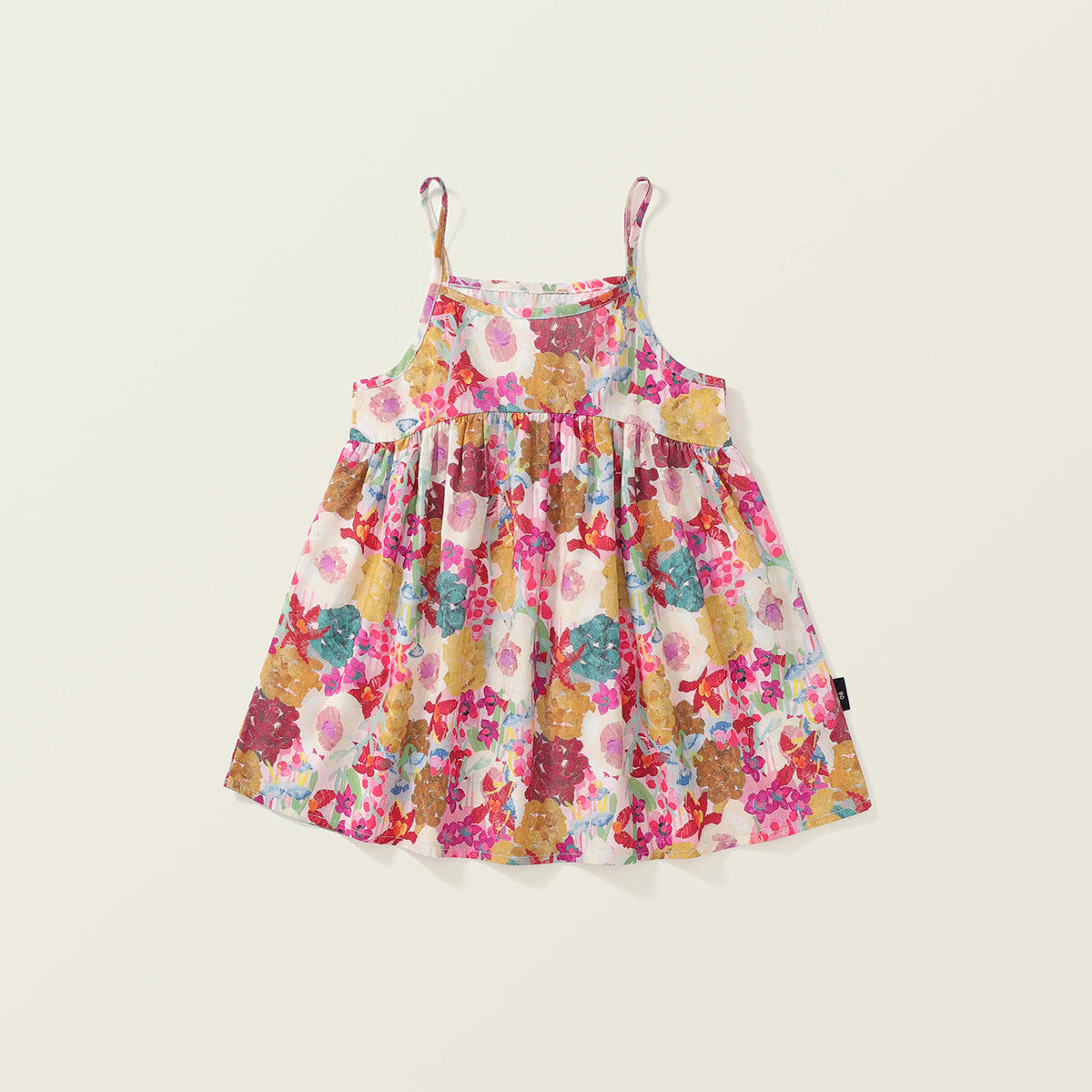 Girl's Spring/Summer Sweet Floral Cotton Dress