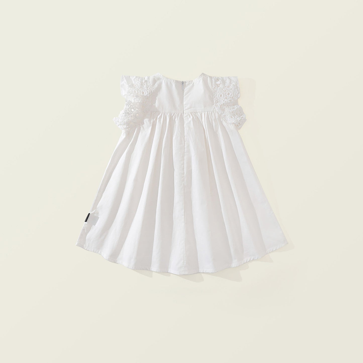 Girl's French Lace Sleeveless Princess Dress