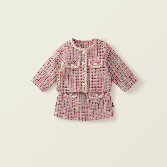 Girl's Winter Quilted 2-Piece Set