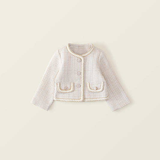 Girl's Autumn Tweed Jacket