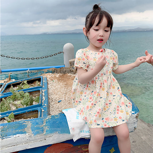 Girls Korean-Style Princess Dress