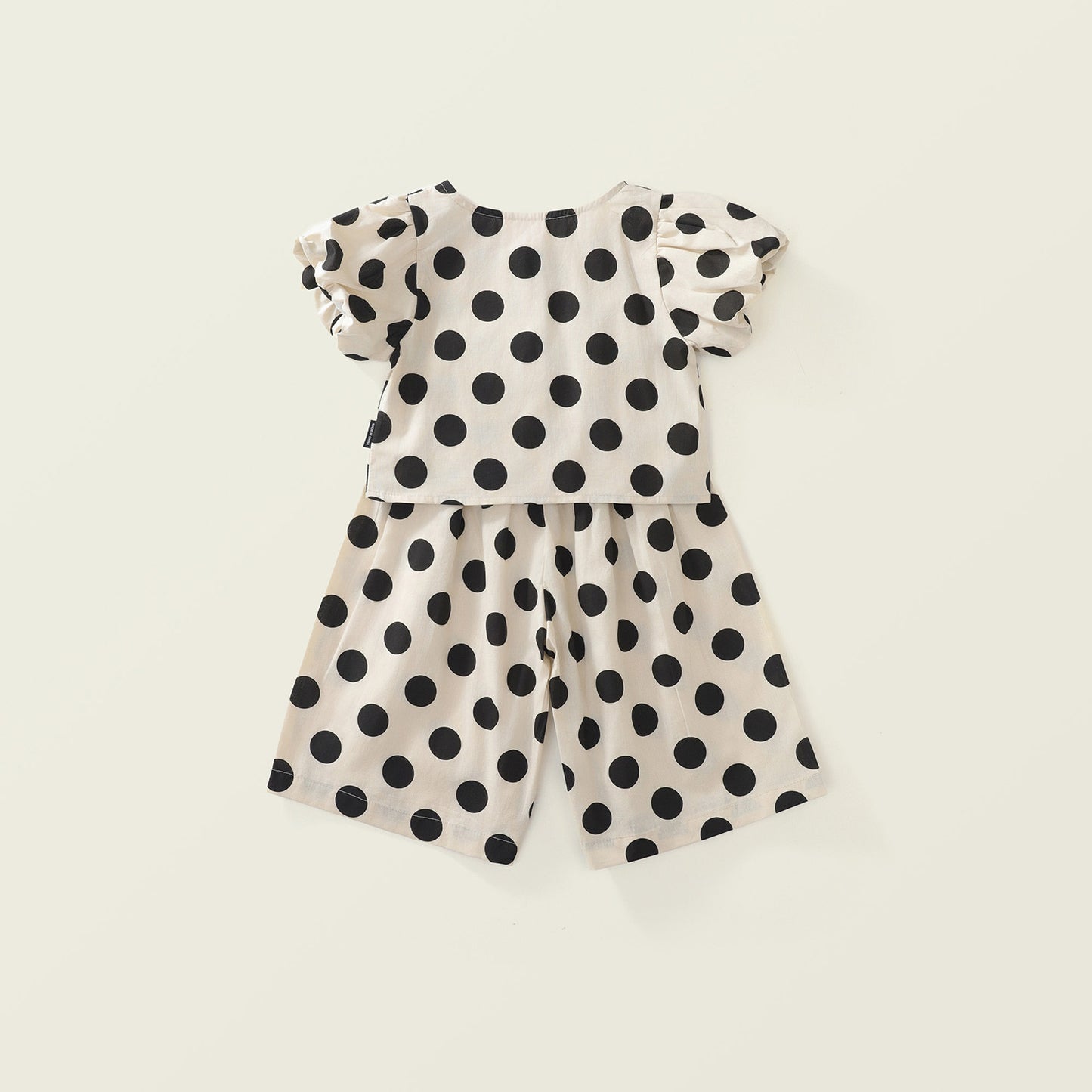Girl's Summer New Polka Dot Two-Piece Set