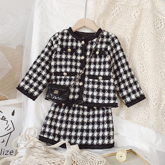 Girl's Spring New Korean-Style Princess Dress Set