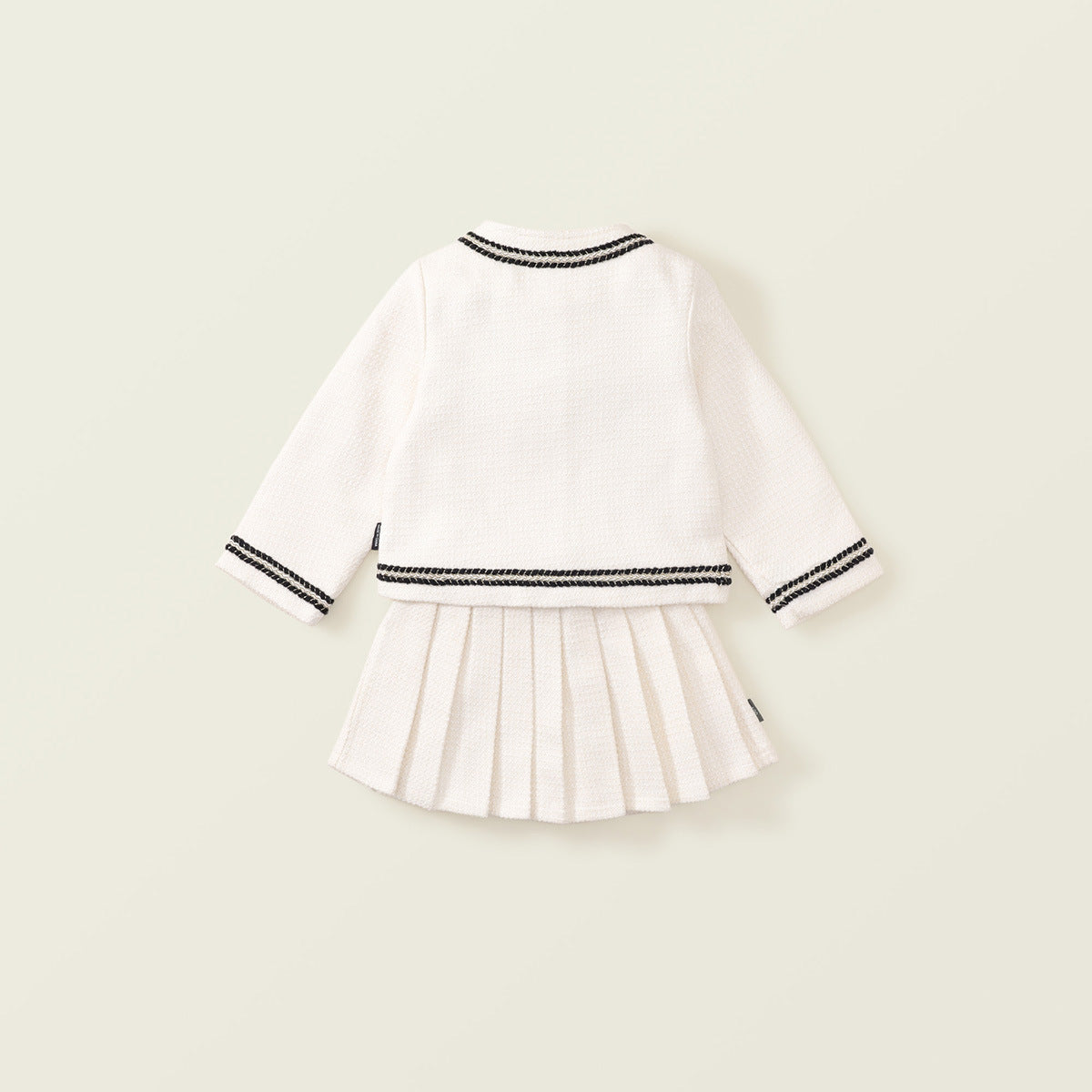 Girl's Autumn New Arrival Chanel-Inspired Two-Piece Set