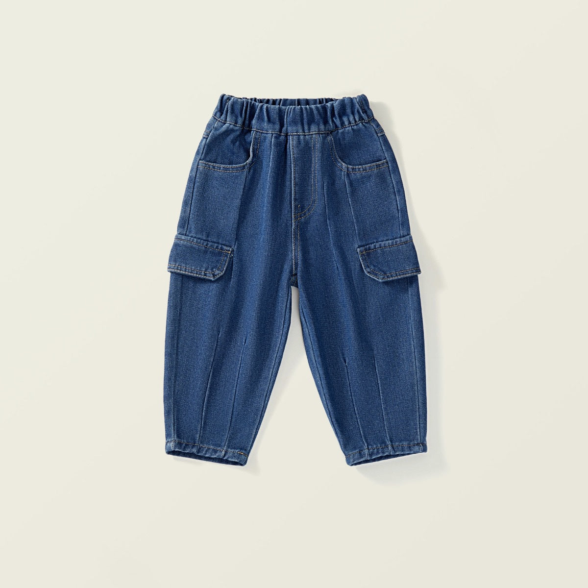 Kids' Denim Dad Pants