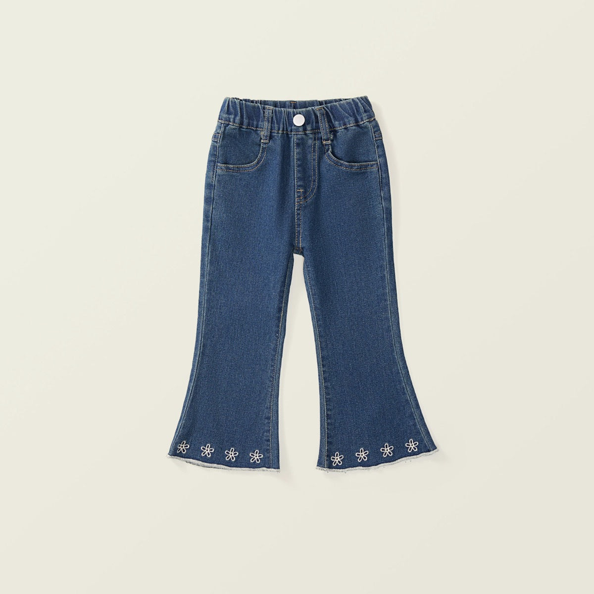 Girl's Embroidered Jeans