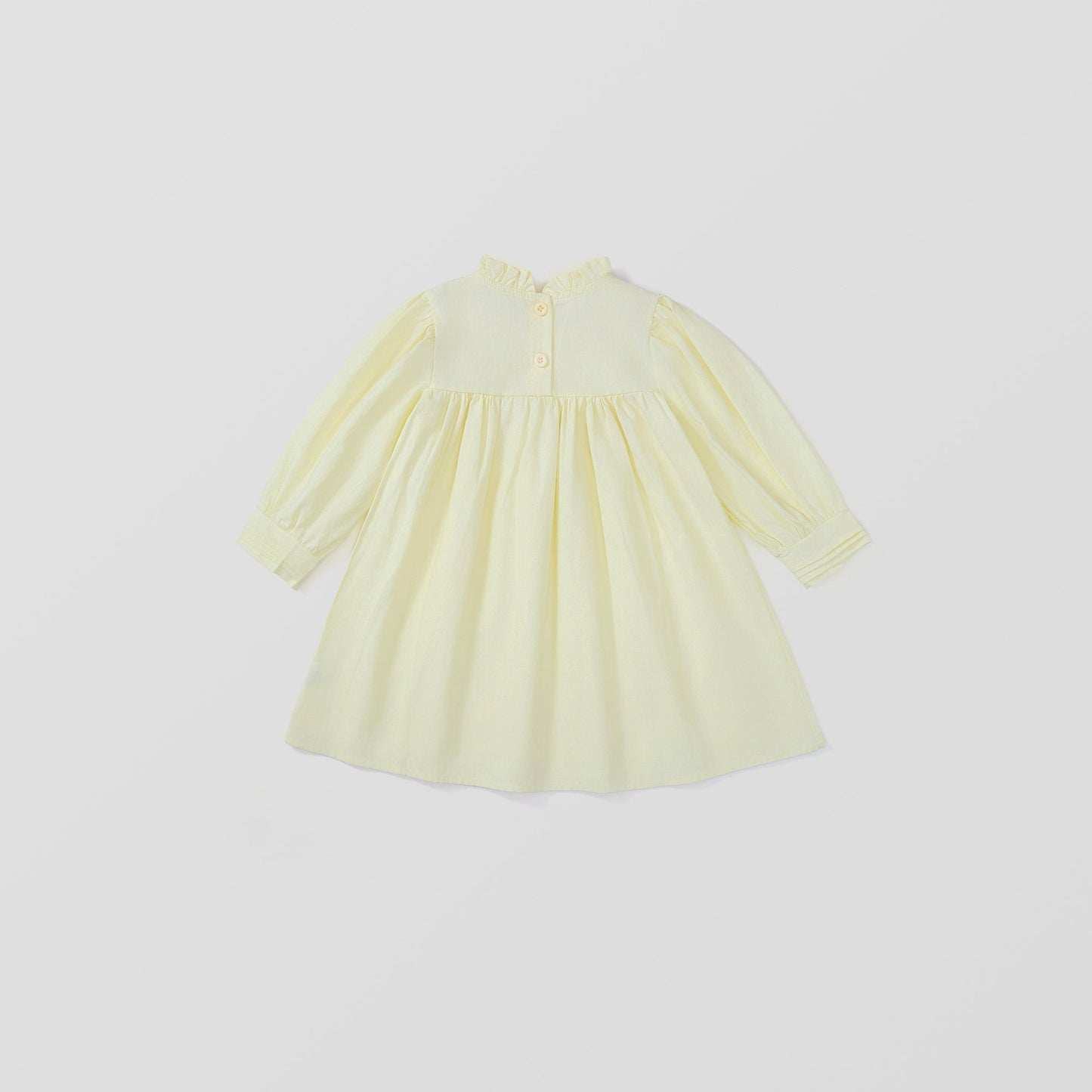 Girls French Embroidery Cotton Princess Dress