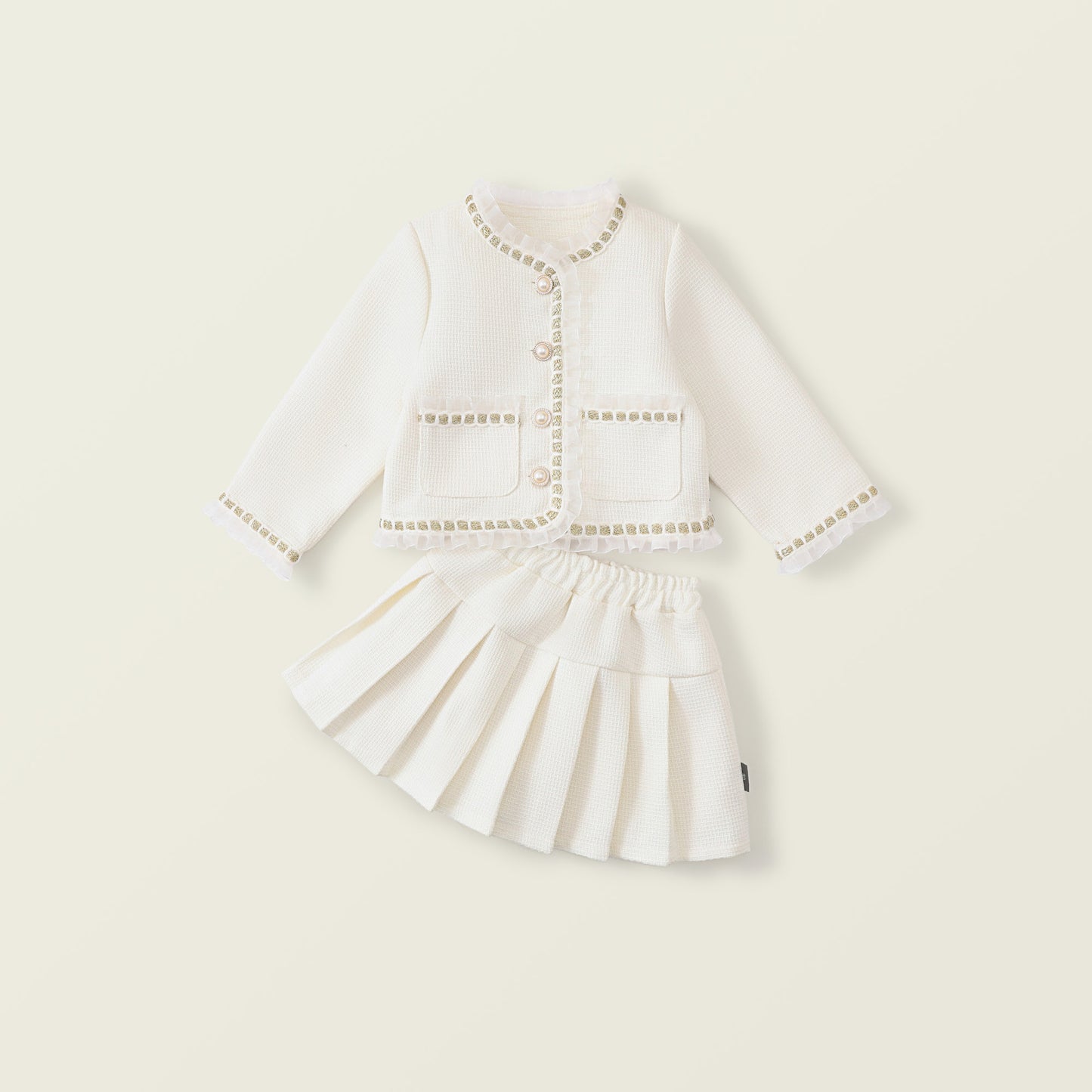 Girl's Autumn French 2-Piece Set