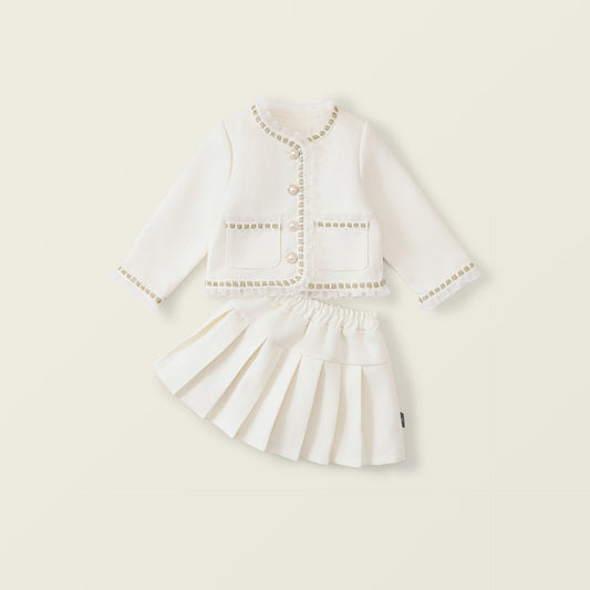 Girl's Autumn French 2-Piece Set