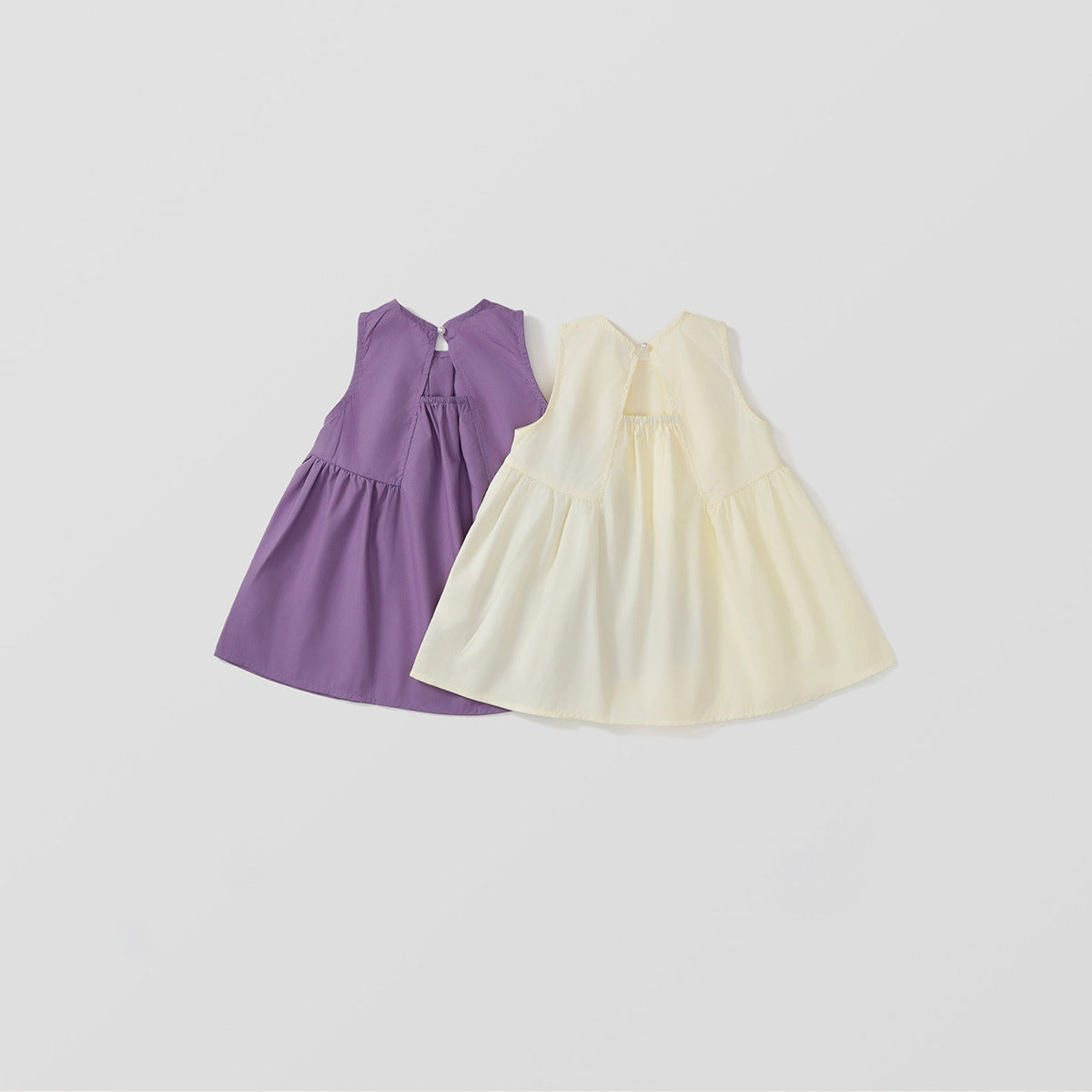 Girls' Spring/Summer Cotton Vest Dress