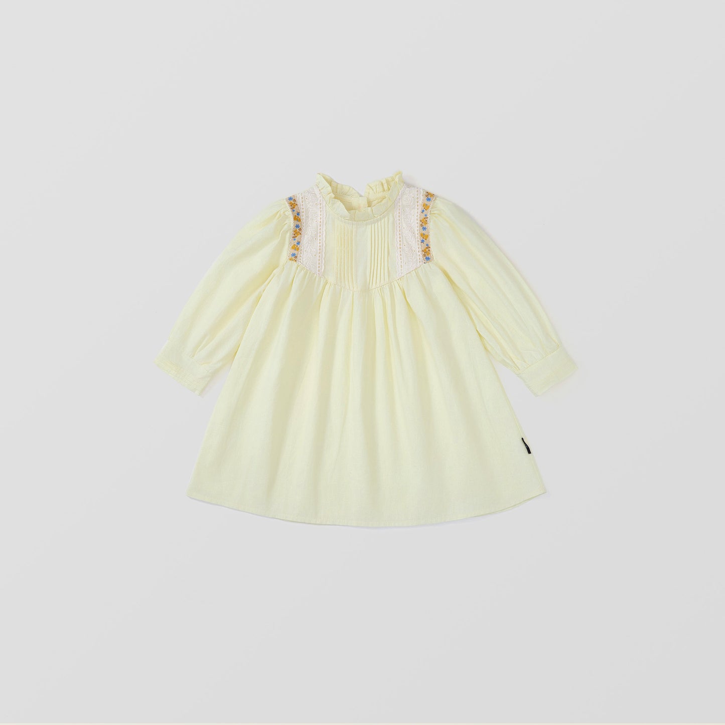 Girls French Embroidery Cotton Princess Dress