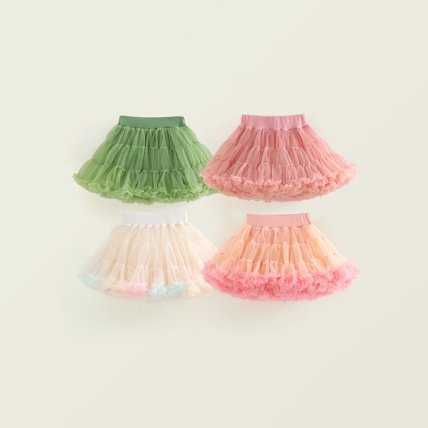 Girl's Summer New Tutu Net Skirt