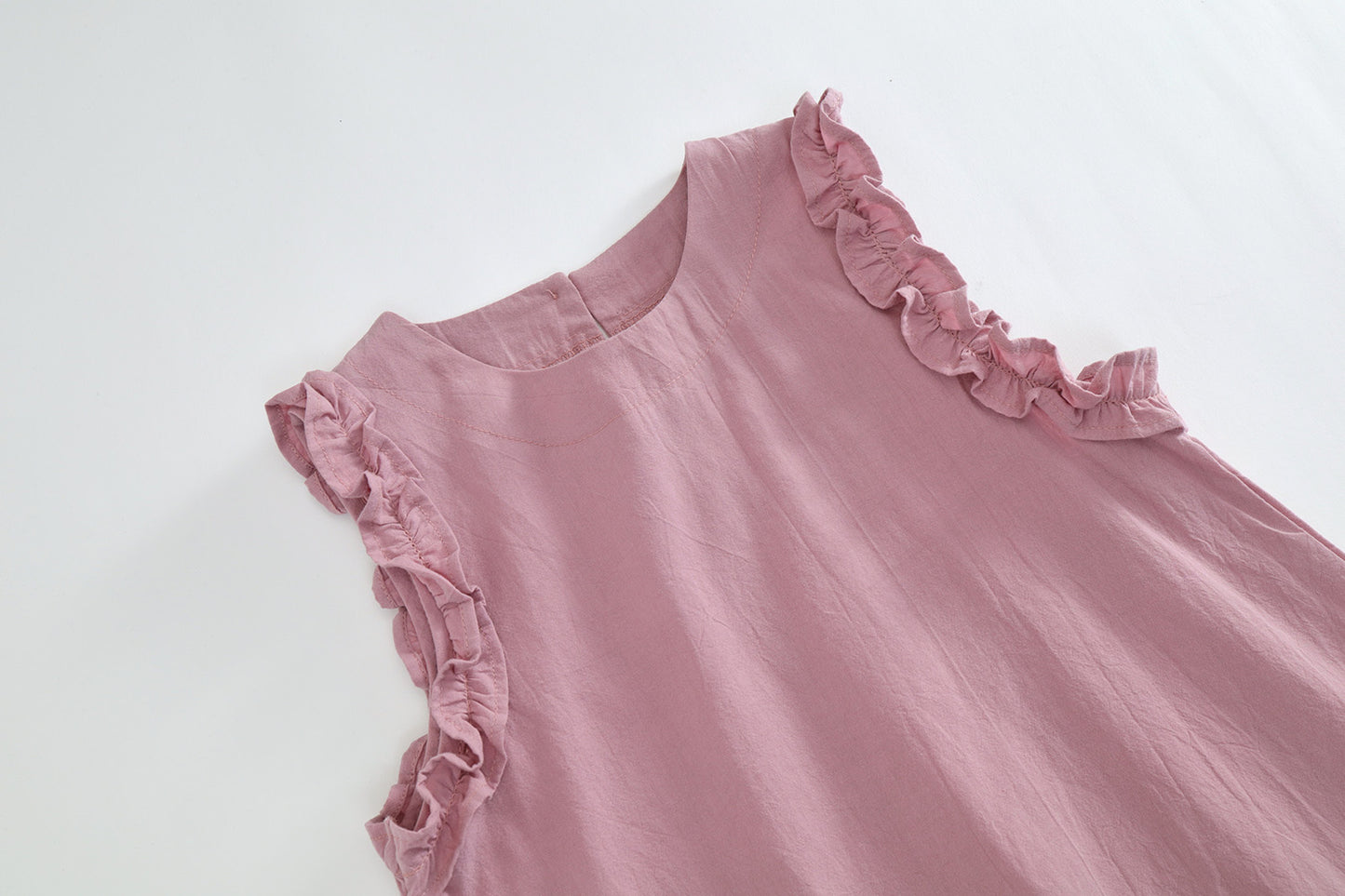 Girls Sweet Summer Ruffle Dress