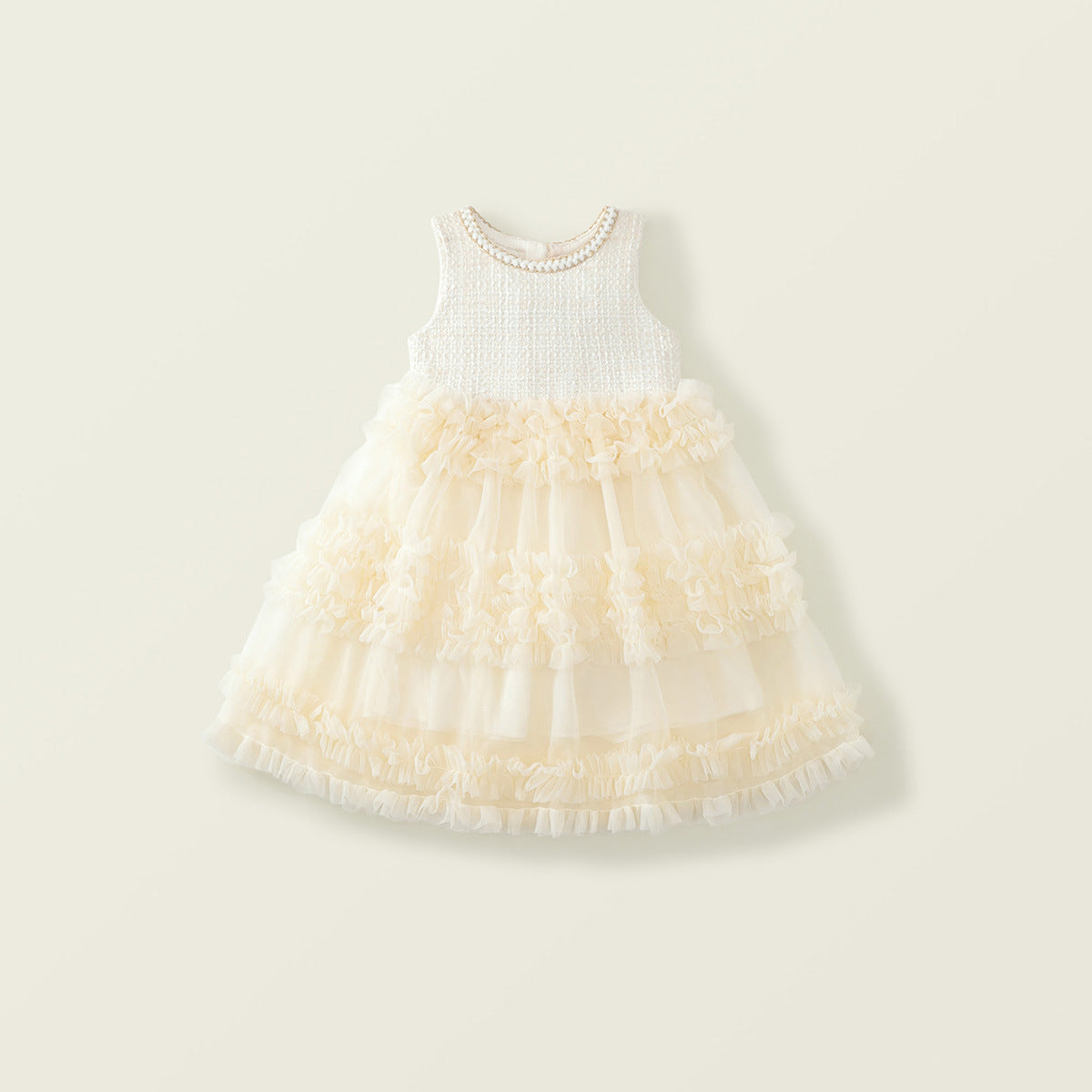 Girl's French Tweed Dress(K4145270)